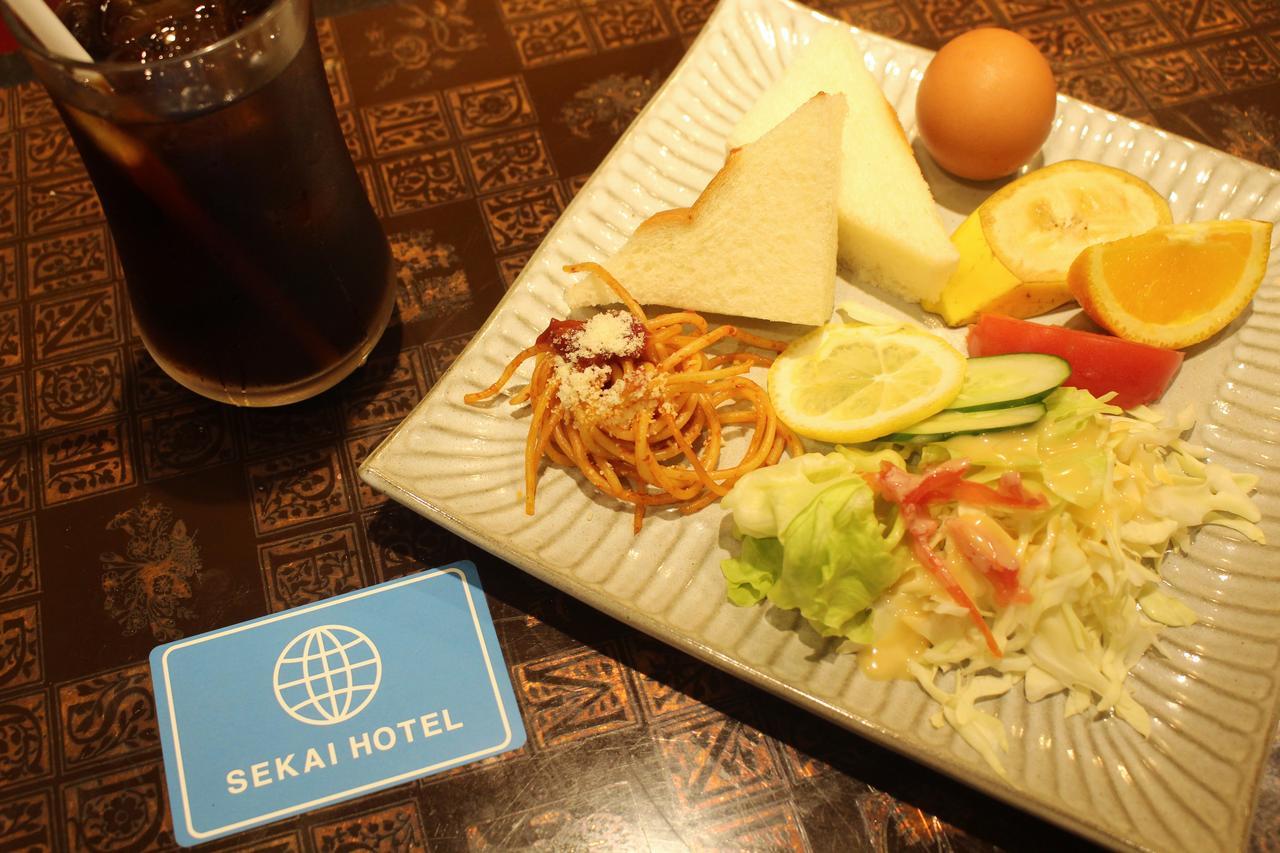 Sekai Hotel Shika Osaka Buitenkant foto